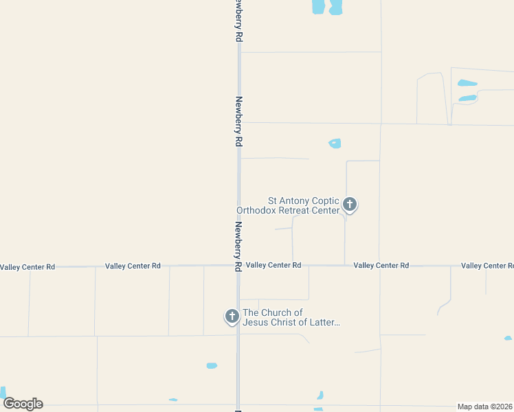 map of restaurants, bars, coffee shops, grocery stores, and more near 45768 Valley Center Road in Newberry Springs