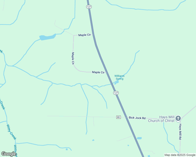 map of restaurants, bars, coffee shops, grocery stores, and more near 18019 Maple Circle in Elkmont
