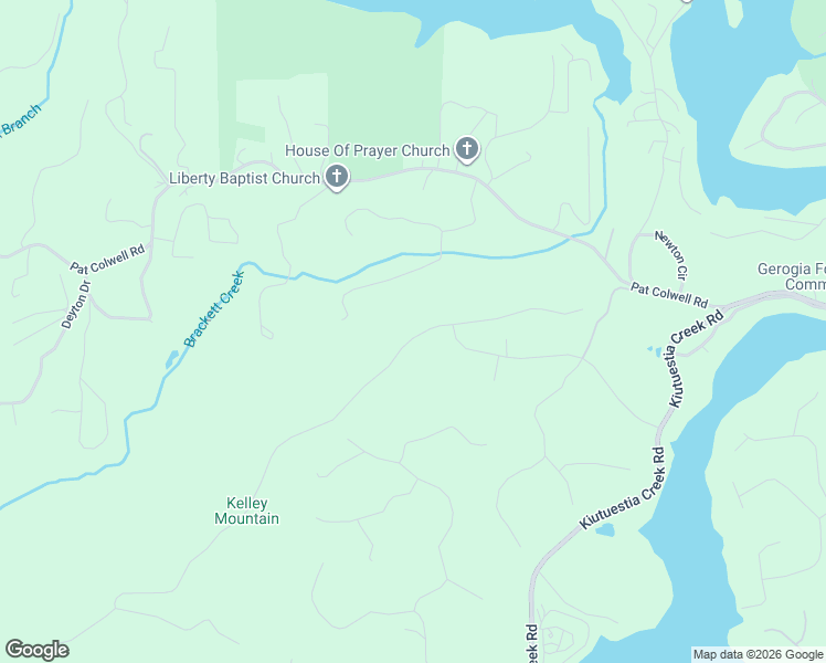map of restaurants, bars, coffee shops, grocery stores, and more near 140 Winding Ridge in Blairsville