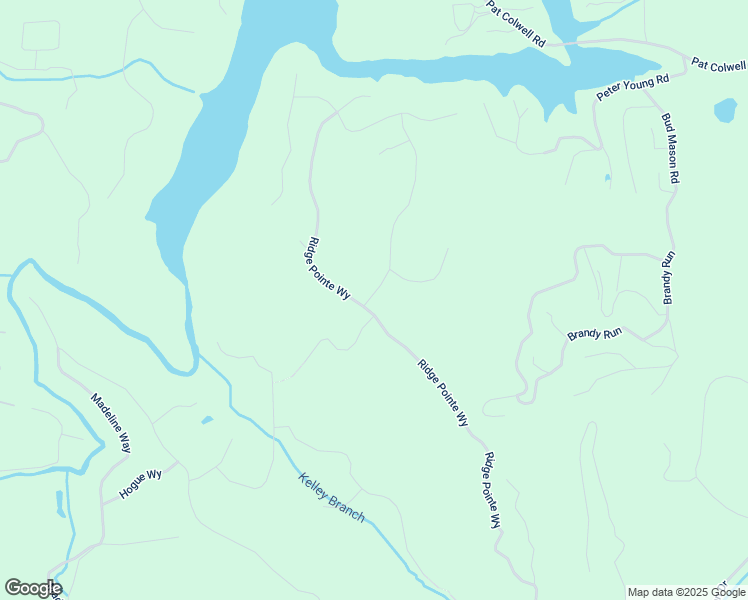map of restaurants, bars, coffee shops, grocery stores, and more near 1008 Ridge Pointe Way in Blairsville