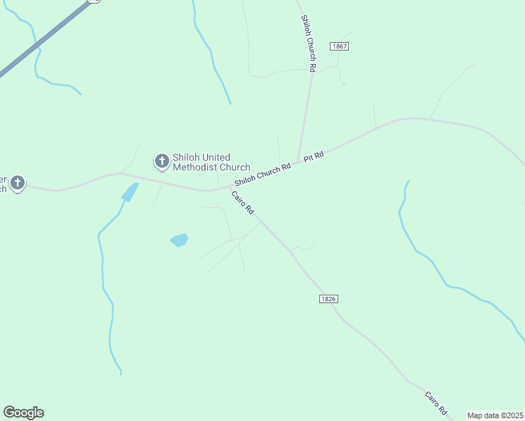 map of restaurants, bars, coffee shops, grocery stores, and more near 1431 Shiloh Church Road in Morven