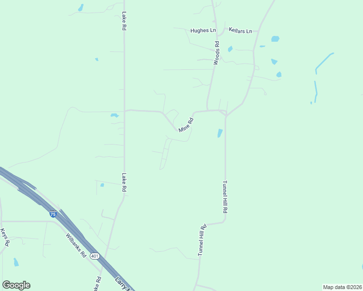map of restaurants, bars, coffee shops, grocery stores, and more near 60 Homeplace Drive in Tunnel Hill