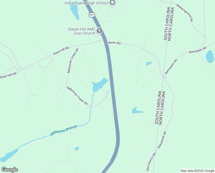 map of restaurants, bars, coffee shops, grocery stores, and more near 3204 Millstone Creek Road in Lancaster