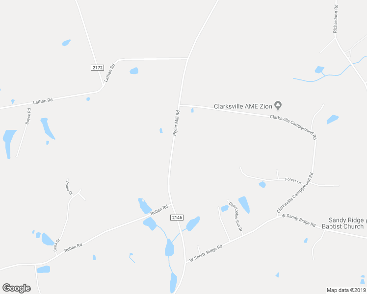 map of restaurants, bars, coffee shops, grocery stores, and more near 4605 Plyler Mill Road in Monroe