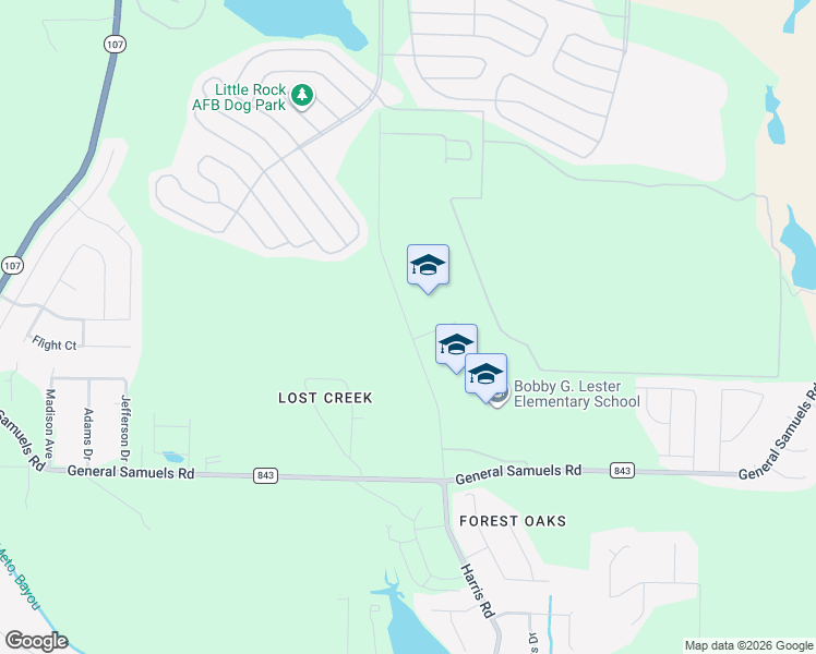 map of restaurants, bars, coffee shops, grocery stores, and more near 718 Harris Road in Jacksonville