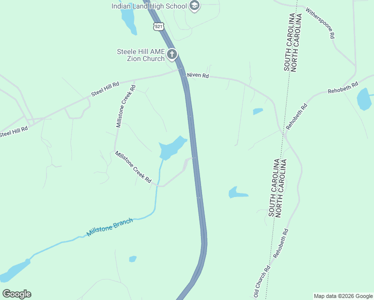 map of restaurants, bars, coffee shops, grocery stores, and more near 3204 Millstone Creek Road in Lancaster