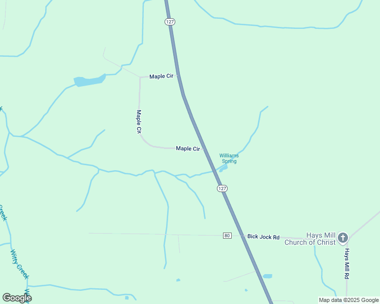 map of restaurants, bars, coffee shops, grocery stores, and more near 18019 Maple Circle in Elkmont