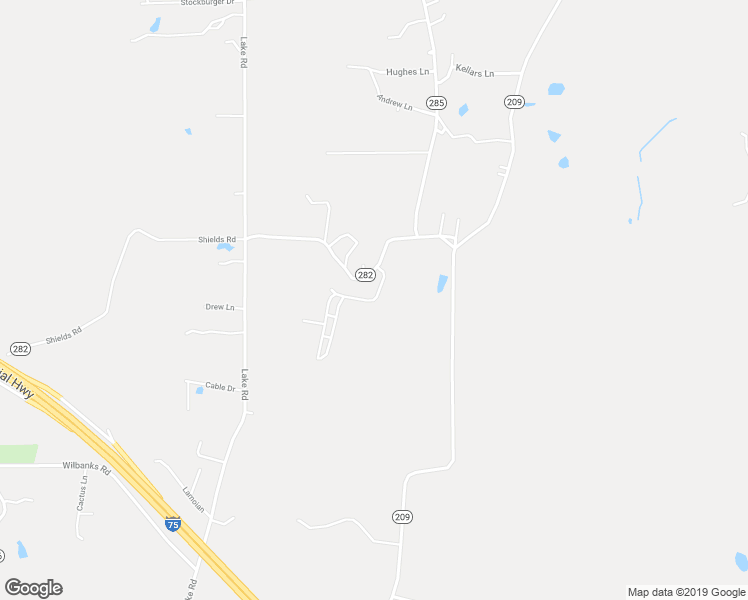 map of restaurants, bars, coffee shops, grocery stores, and more near 60 Homeplace Drive in Tunnel Hill