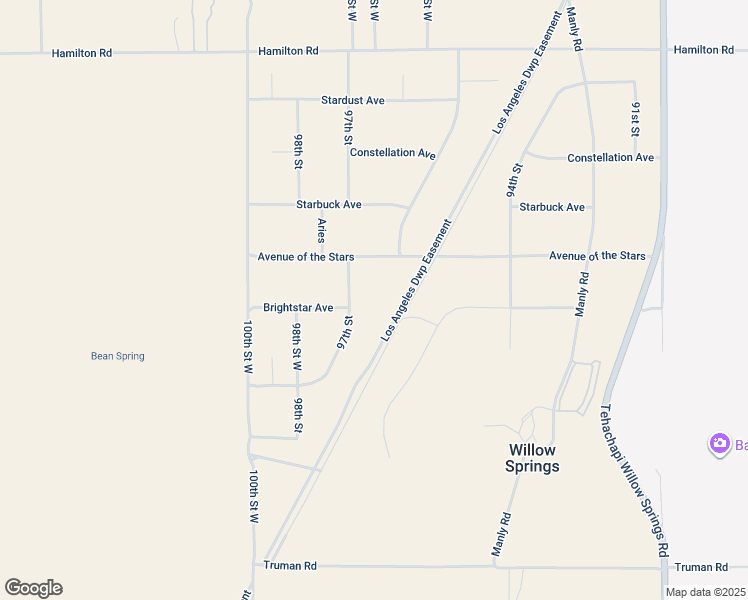 map of restaurants, bars, coffee shops, grocery stores, and more near in Rosamond