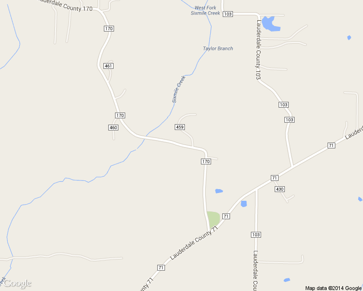 map of restaurants, bars, coffee shops, grocery stores, and more near 3550 County Road 170 in Killen