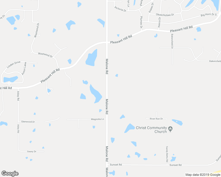 map of restaurants, bars, coffee shops, grocery stores, and more near 1600 Malone Road in DeSoto County