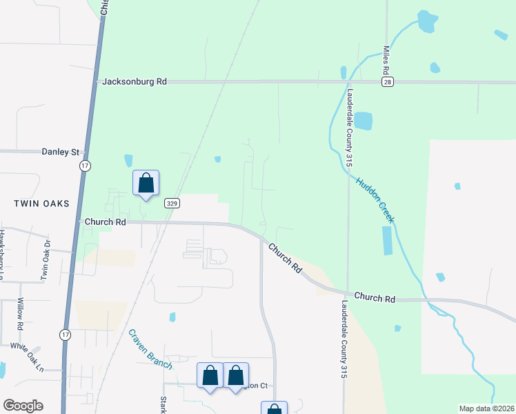 map of restaurants, bars, coffee shops, grocery stores, and more near 105 Old Orchard Road in Florence