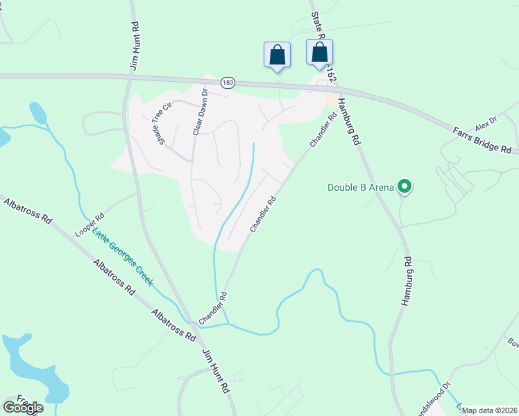 map of restaurants, bars, coffee shops, grocery stores, and more near 107 Cimmaron Lane in Easley