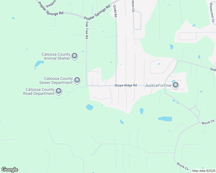 map of restaurants, bars, coffee shops, grocery stores, and more near 676 Dodd Road in Ringgold