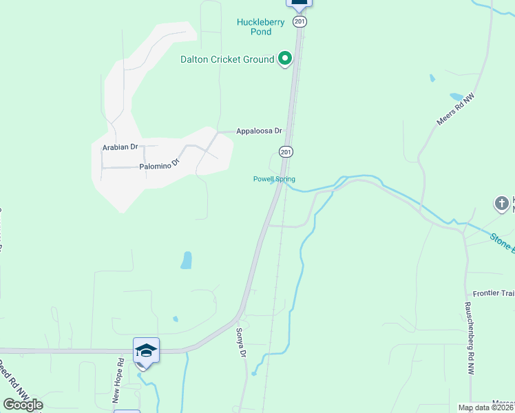 map of restaurants, bars, coffee shops, grocery stores, and more near 1259 Tunnel Hill Varnell Road Northwest in Dalton