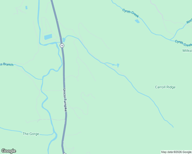 map of restaurants, bars, coffee shops, grocery stores, and more near 4184 Ridgecrest Trail in Hiawassee