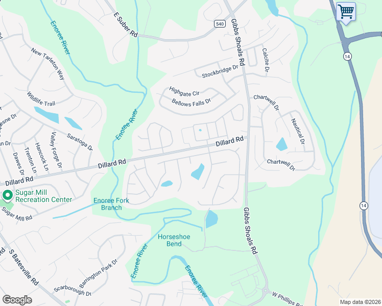 map of restaurants, bars, coffee shops, grocery stores, and more near 208 Gladstone Way in Greer