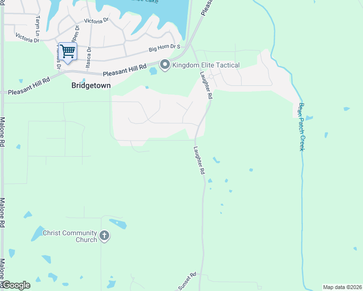 map of restaurants, bars, coffee shops, grocery stores, and more near 4851 Bakersfield Drive in DeSoto County