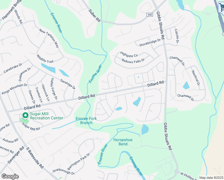 map of restaurants, bars, coffee shops, grocery stores, and more near 105 Durand Court in Greer