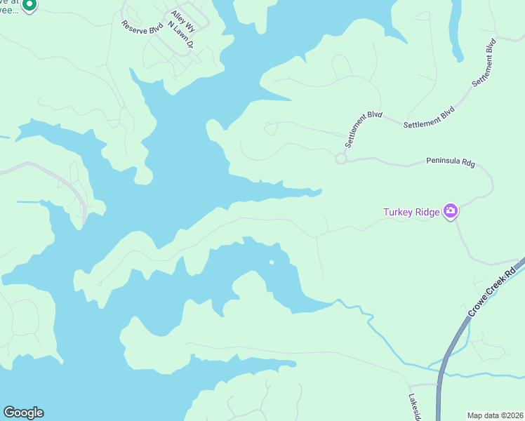 map of restaurants, bars, coffee shops, grocery stores, and more near 374 Peninsula Ridge in Sunset