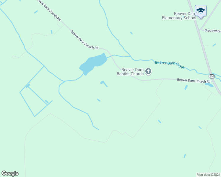 map of restaurants, bars, coffee shops, grocery stores, and more near 4544 Beaver Dam Church Road in Roseboro
