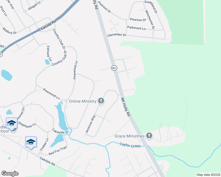 map of restaurants, bars, coffee shops, grocery stores, and more near 1255 Shenandoah Circle in Rock Hill