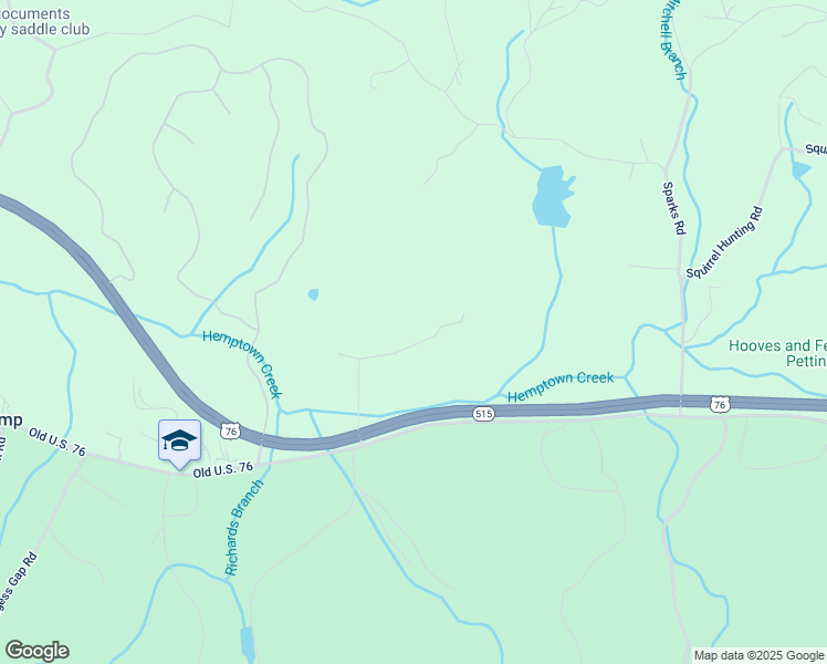 map of restaurants, bars, coffee shops, grocery stores, and more near 444 Holly Ridge Lane in Morganton