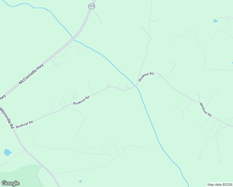 map of restaurants, bars, coffee shops, grocery stores, and more near 4570 Bookout Road in McConnells