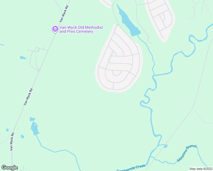map of restaurants, bars, coffee shops, grocery stores, and more near 3273 Oliver Stanley Trail in Lancaster