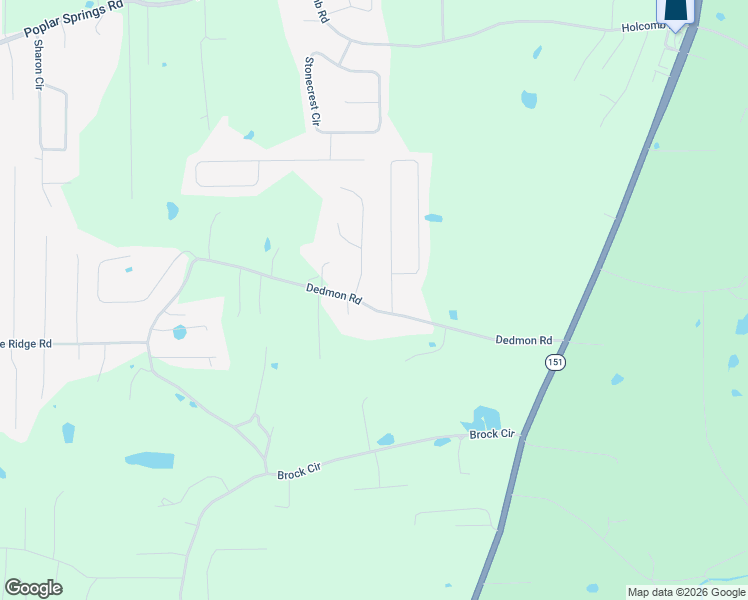 map of restaurants, bars, coffee shops, grocery stores, and more near 95 Misty Ridge Lane in Ringgold