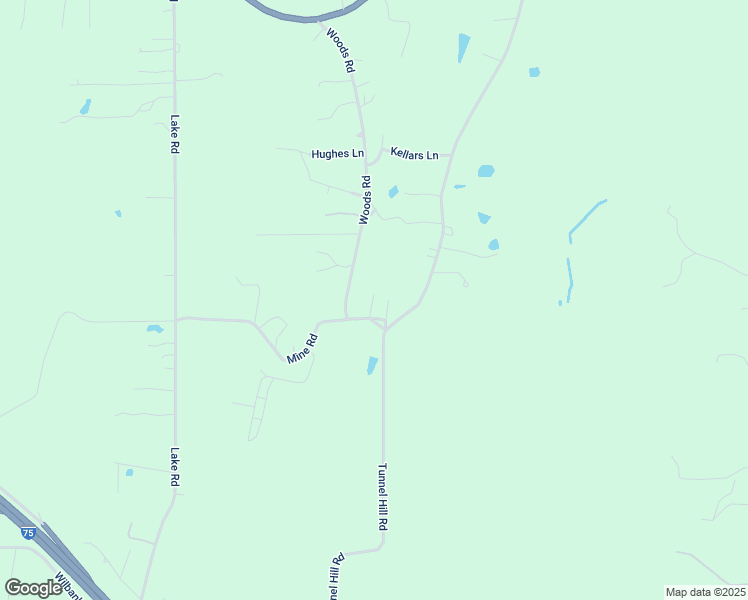map of restaurants, bars, coffee shops, grocery stores, and more near 44 Camelot Lane in Tunnel Hill