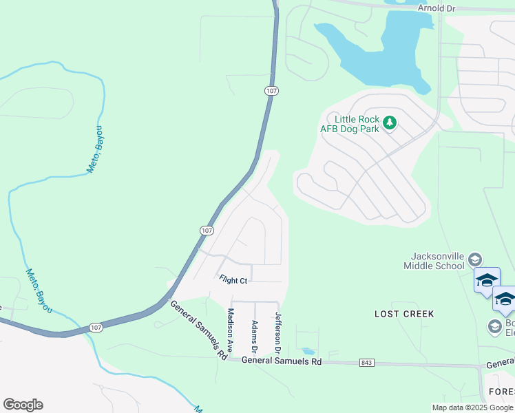 map of restaurants, bars, coffee shops, grocery stores, and more near 5309 Aviator Drive in Jacksonville