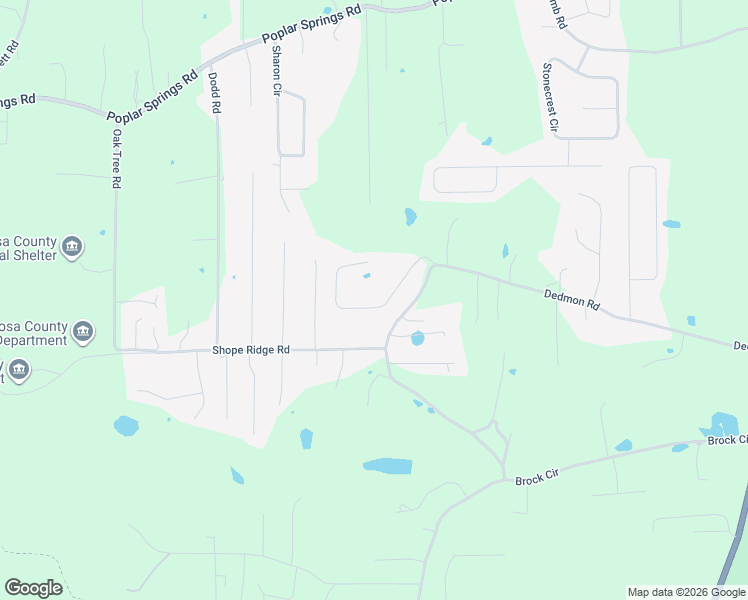 map of restaurants, bars, coffee shops, grocery stores, and more near 210 Cornerstone Drive in Ringgold