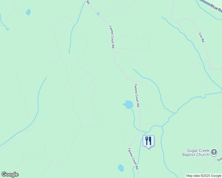 map of restaurants, bars, coffee shops, grocery stores, and more near in Blue Ridge