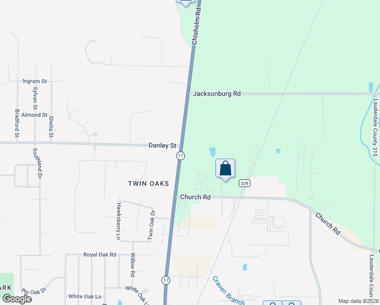 map of restaurants, bars, coffee shops, grocery stores, and more near 4800-4898 Chisholm Road in Florence