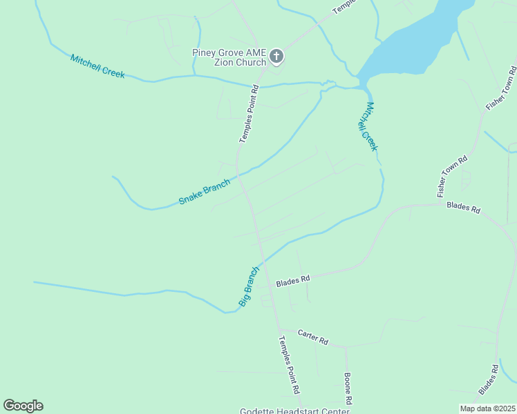map of restaurants, bars, coffee shops, grocery stores, and more near 1130 Temples Point Road in Havelock
