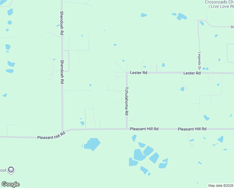 map of restaurants, bars, coffee shops, grocery stores, and more near 1831 Tchulahoma Road in DeSoto County