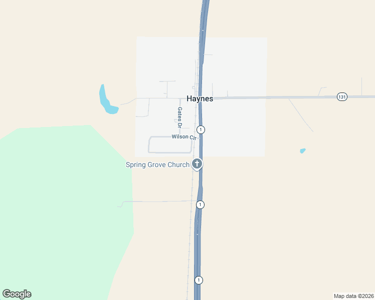 map of restaurants, bars, coffee shops, grocery stores, and more near Wilson Circle in Marianna