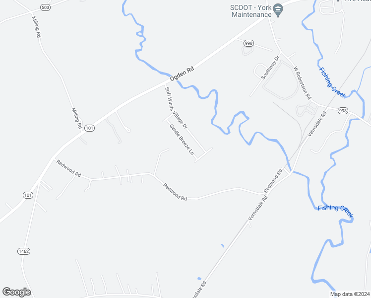 map of restaurants, bars, coffee shops, grocery stores, and more near 529 Gentle Breeze Lane in Rock Hill