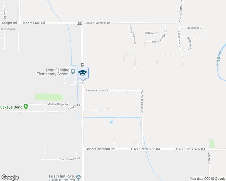 map of restaurants, bars, coffee shops, grocery stores, and more near 100 Bermuda Lakes Drive in Meridianville