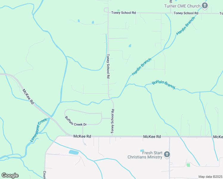 map of restaurants, bars, coffee shops, grocery stores, and more near 100 Candice Drive in Toney
