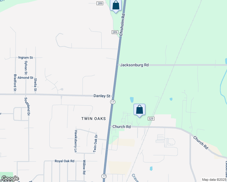 map of restaurants, bars, coffee shops, grocery stores, and more near 4939 Chisholm Road in Florence