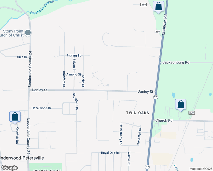 map of restaurants, bars, coffee shops, grocery stores, and more near Crabapple Court in Florence