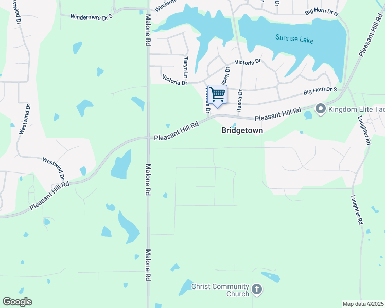 map of restaurants, bars, coffee shops, grocery stores, and more near 4239 Pleasant Hill Road in DeSoto County