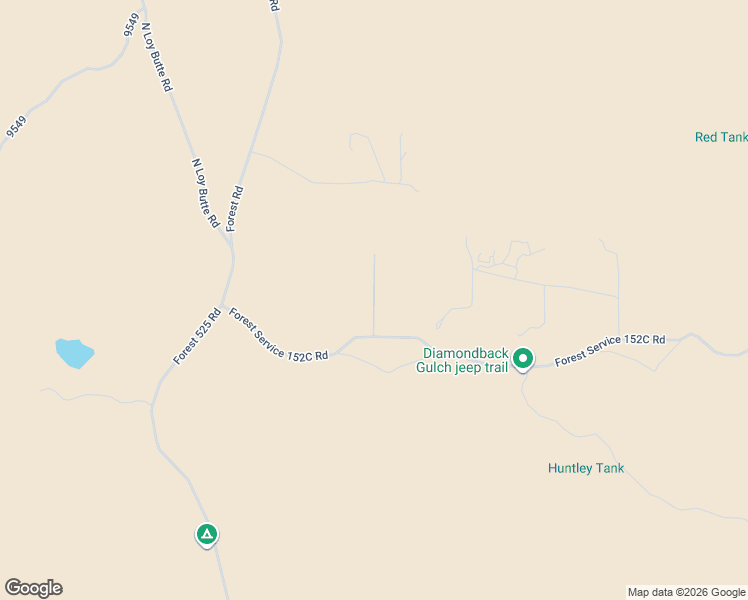map of restaurants, bars, coffee shops, grocery stores, and more near Estrella Road in Yavapai County