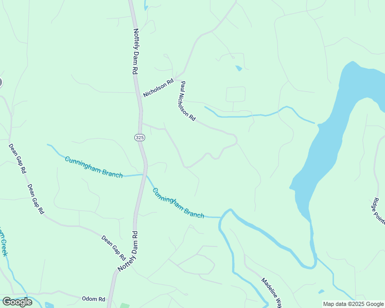map of restaurants, bars, coffee shops, grocery stores, and more near 707 Paul Nicholson Road in Blairsville
