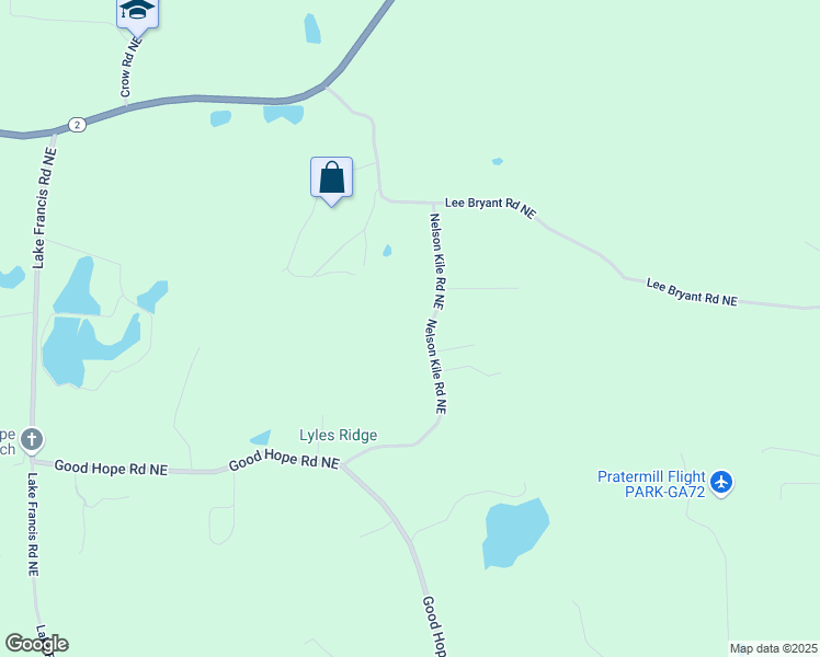 map of restaurants, bars, coffee shops, grocery stores, and more near 813 Nelson Kile Road Northeast in Dalton