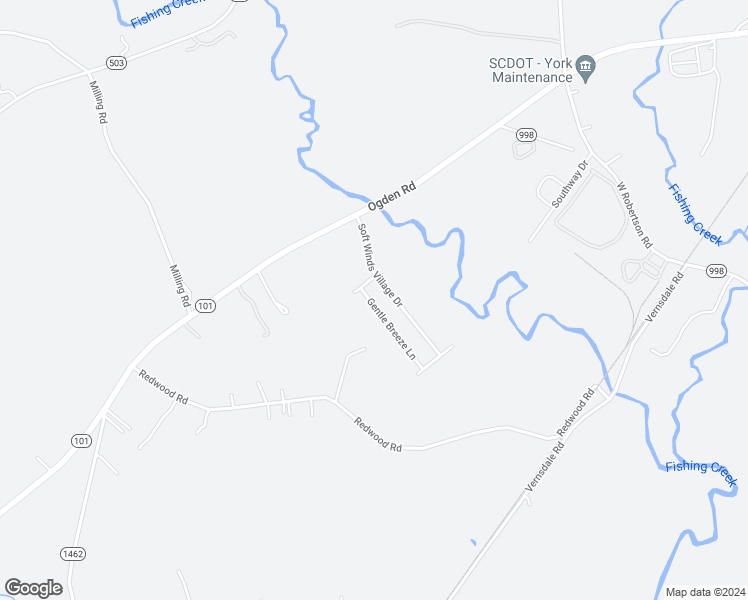 map of restaurants, bars, coffee shops, grocery stores, and more near 572 Gentle Breeze Lane in Rock Hill