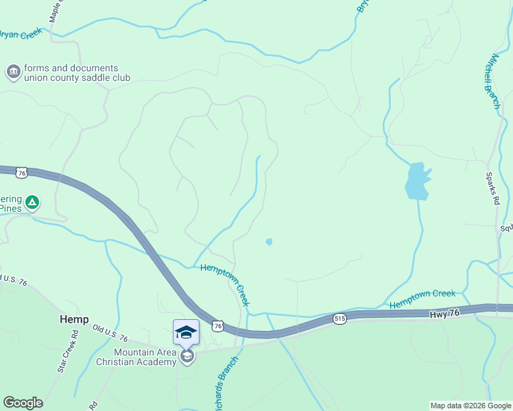 map of restaurants, bars, coffee shops, grocery stores, and more near in Hemp