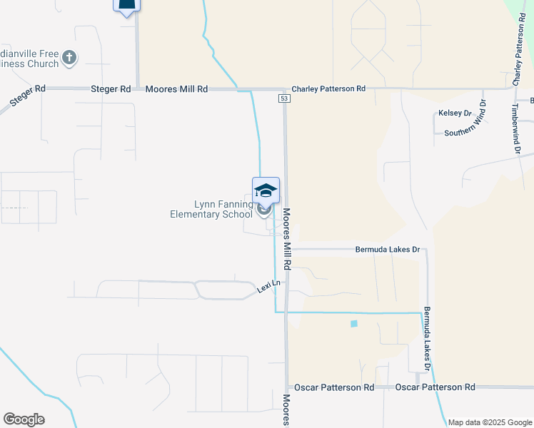 map of restaurants, bars, coffee shops, grocery stores, and more near 8861 Moores Mill Road in Meridianville